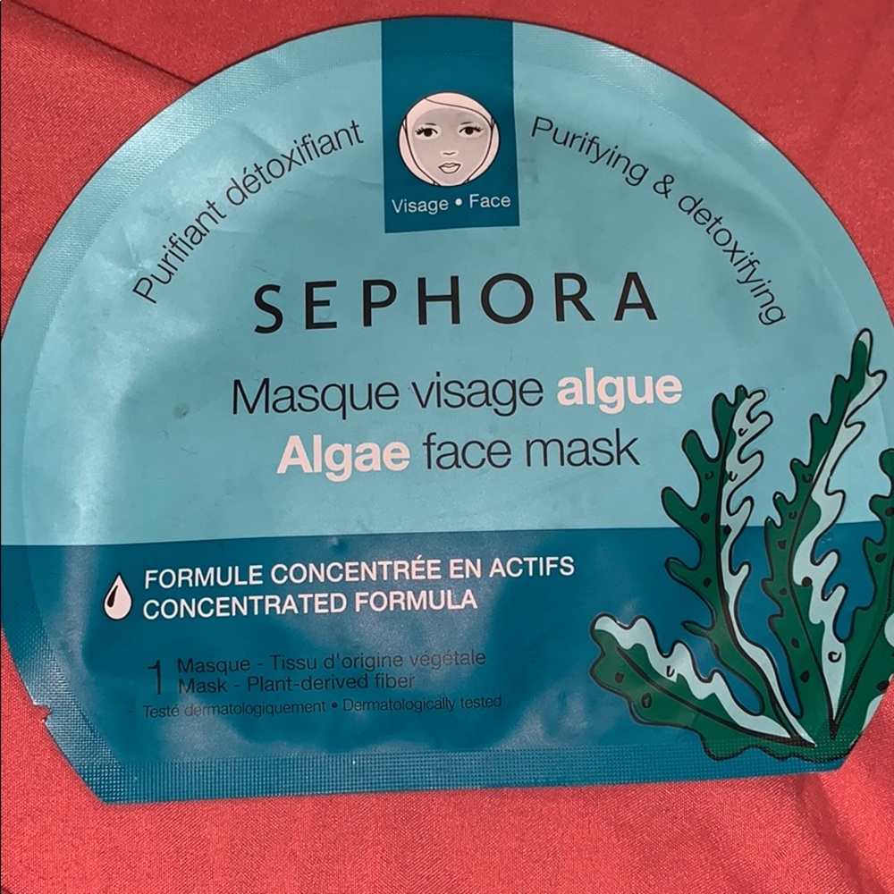 A masque visage Algue algae face mask